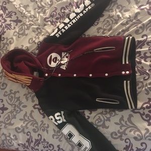 A Bathing ape varsity jacket